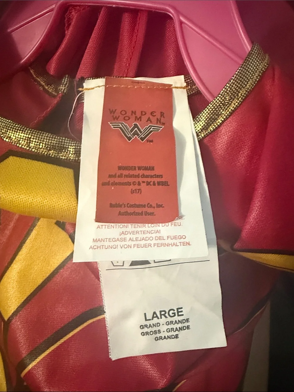 Wonder Woman Halloween Girl’s Costume